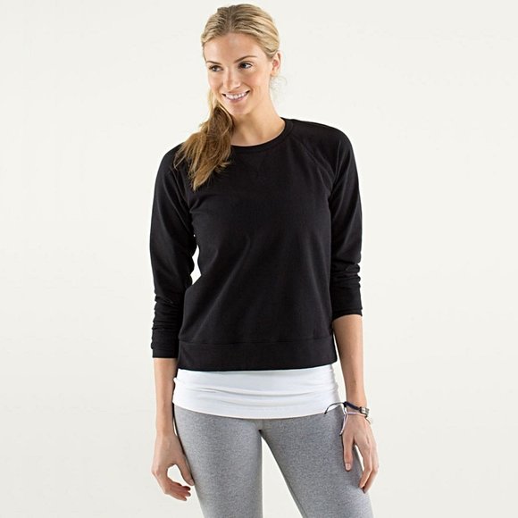 lululemon athletica Tops - Lululemon Voyage Pullover in Black